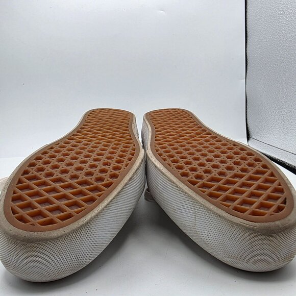 Vans Old Skool Platform Womens Size 8 Triple White Athletic Shoes Walking - Picture 11 of 13